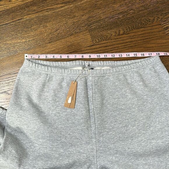 NWT Skims Heather Gray Cotton Fleece Jogger - Size XL - Picture 4 of 8